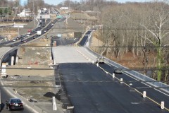 December 2024 - The northbound bridge over the Neshaminy Creek was completed in fall 2024.