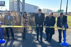December 2022 - Local and state officials cut a ribbon signifying the completion of RC1.